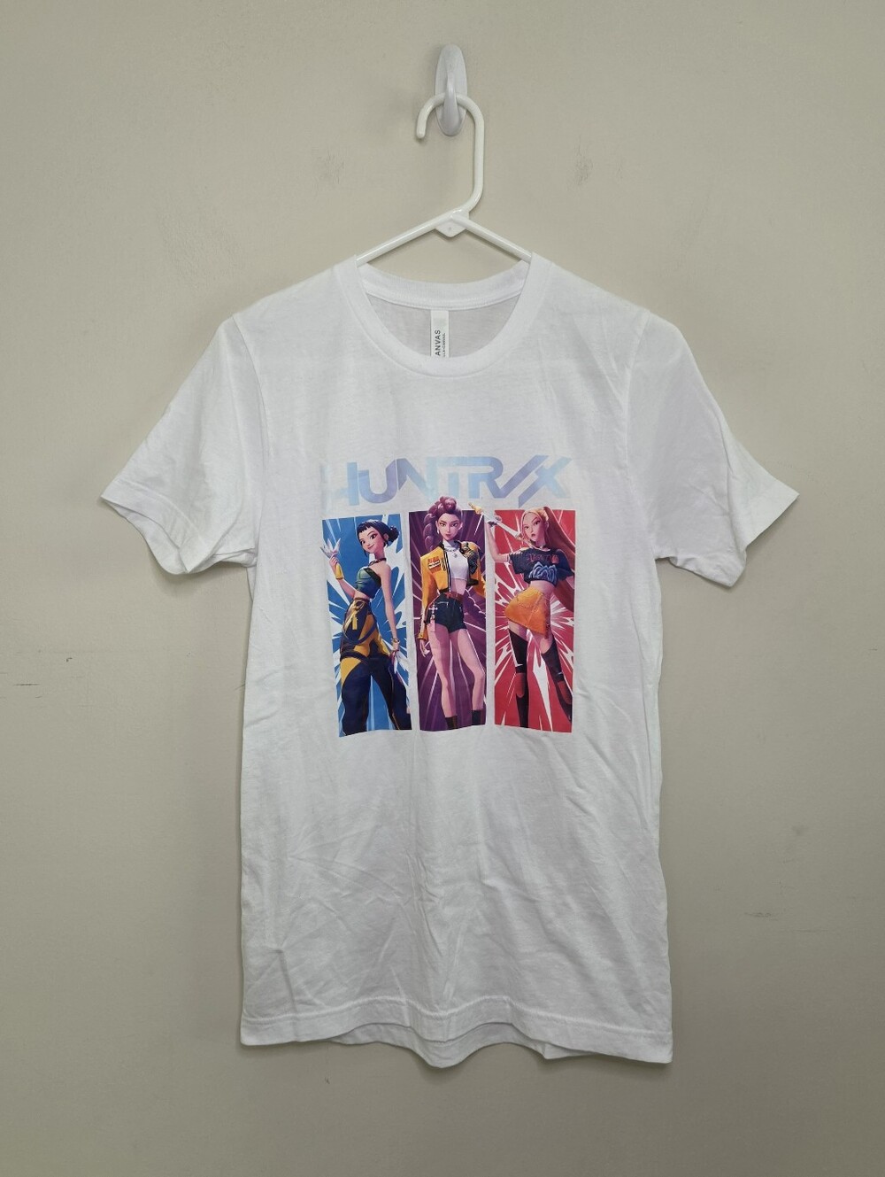 Huntrix Kpop Demon Hunters Bella Canvas T-shirt Sz Women's Small